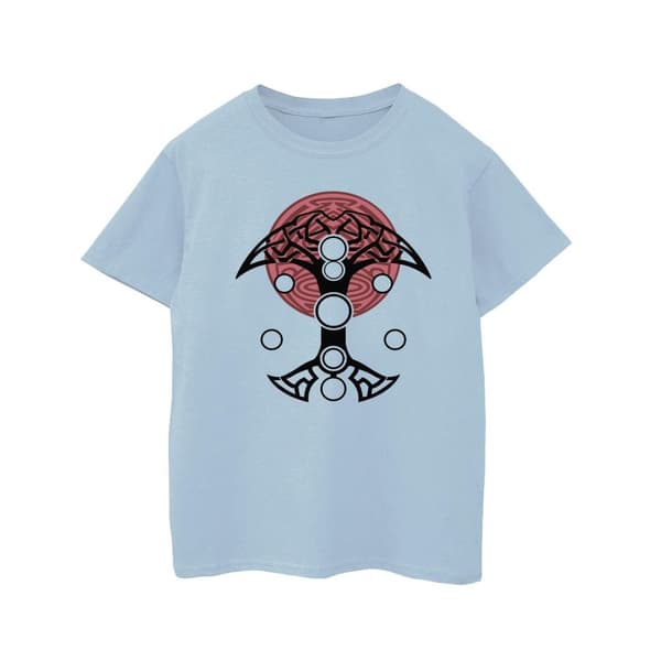 Marvel Girls Thor Love And Thunder Circles Cotton T-Shirt