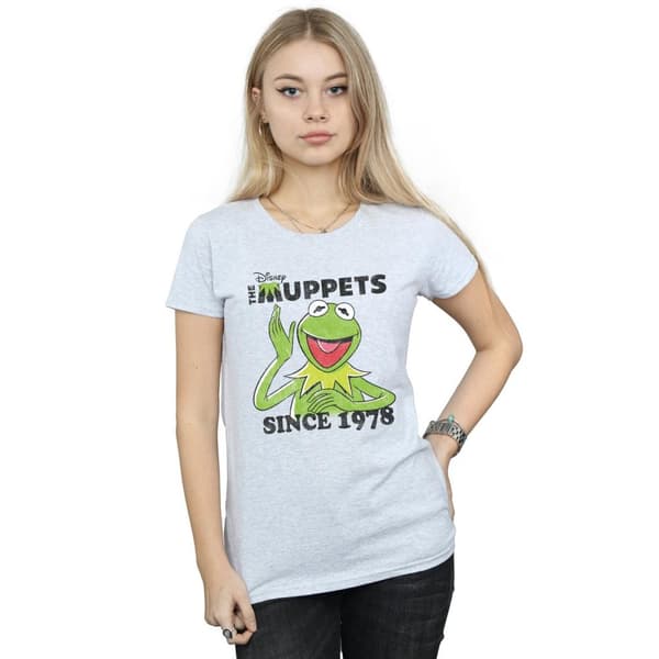 Disney Womens/Ladies The Muppets Kermit Since 1978 Cotton T-Shirt