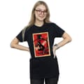 Pikkukuva 2 / 3: Marvel Womens/Ladies Spider-Woman Fight Cotton Boyfriend T-Shirt