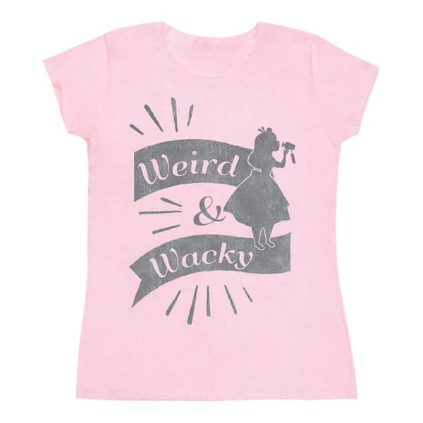 Disney Womens/Ladies Alice In Wonderland Weird And Wacky Cotton T-Shirt