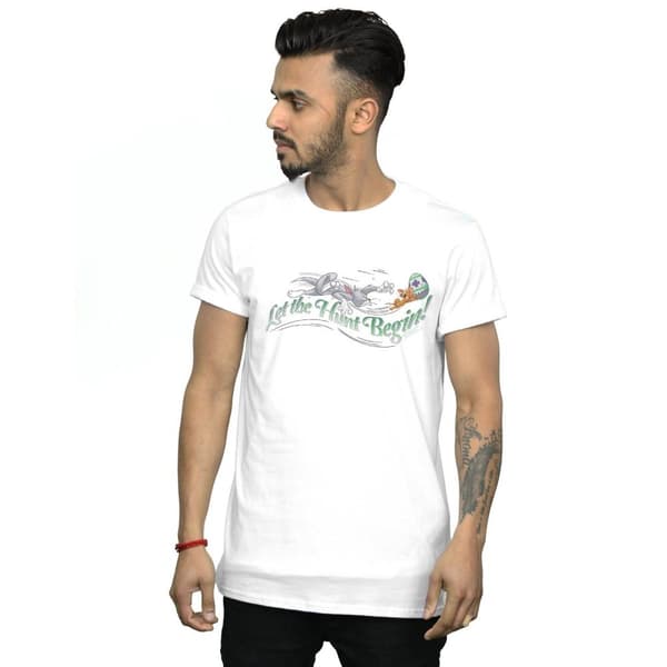 Tom And Jerry Mens Let The Hunt Begin T-Shirt