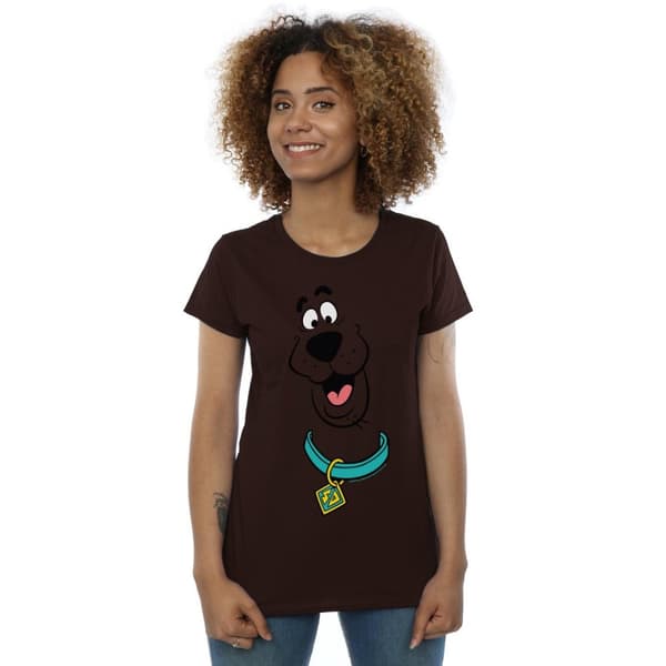 Scooby Doo Womens/Ladies Big Face Cotton T-Shirt