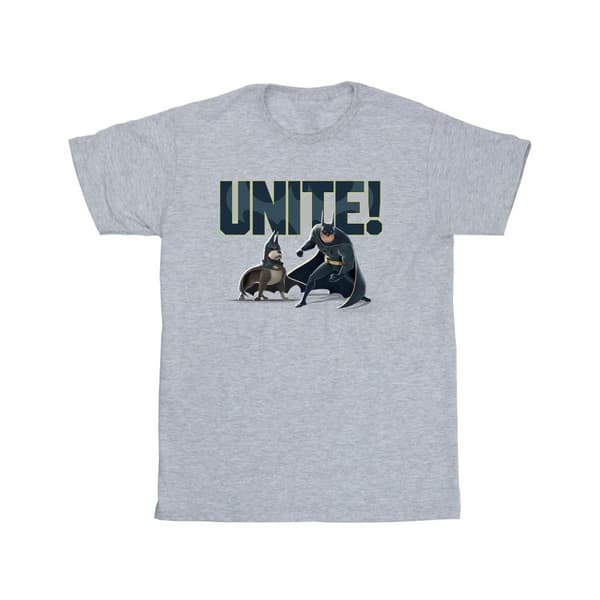 DC Comics DC Comics DC League of Super-Pets Unite - T-shirt i bomull för flickor