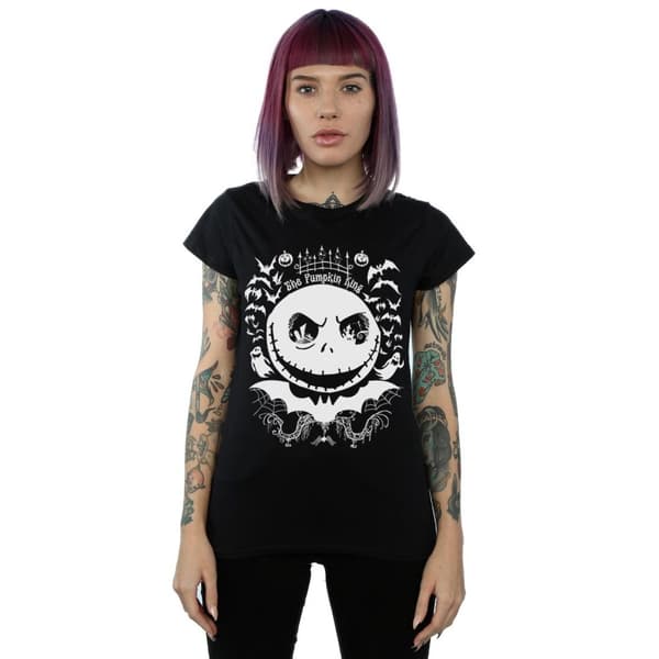 Disney Dam/Lady - Nightmare Before Christmas Jack The Pumpkin King - T-shirt i bomull