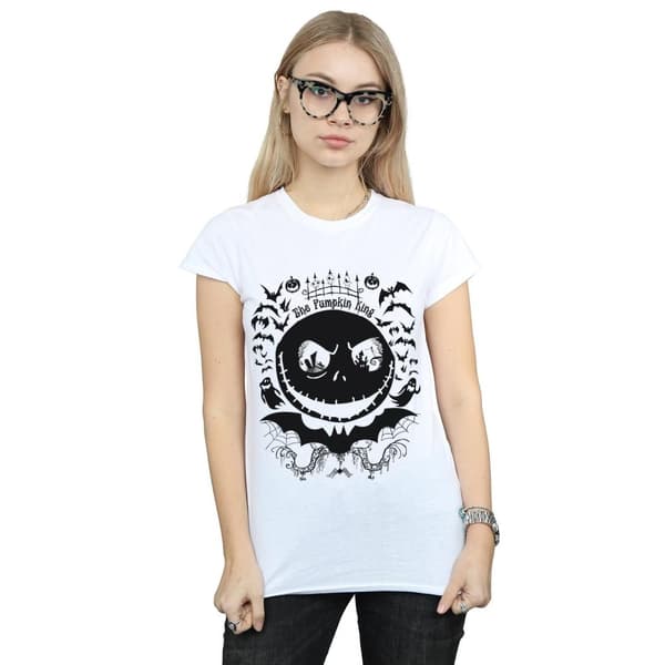 Disney Dam/Lady - Nightmare Before Christmas Jack The Pumpkin King - T-shirt i bomull
