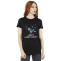 Miniatyrbillede 1 af 2: Disney Womens/Ladies Lilo And Stitch Stitch Merry Everything Cotton Boyfriend T-Shirt