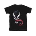 Miniatyrbild 1 av 3: Marvel T-shirt i bomull med Venom-ansikte för flickor