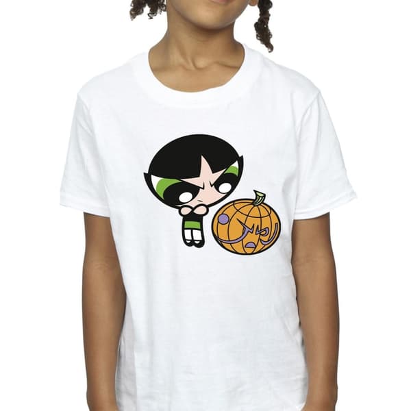 The Powerpuff Girls Girls Buttercup Pumpkin T-shirt i bomull