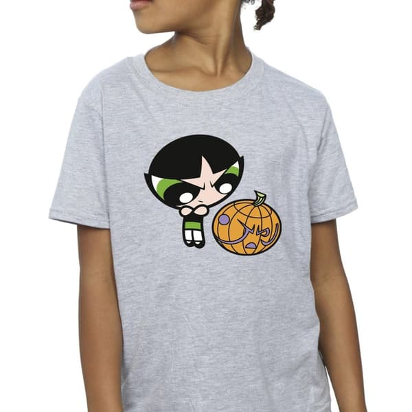 The Powerpuff Girls Girls Buttercup Pumpkin T-shirt i bomull