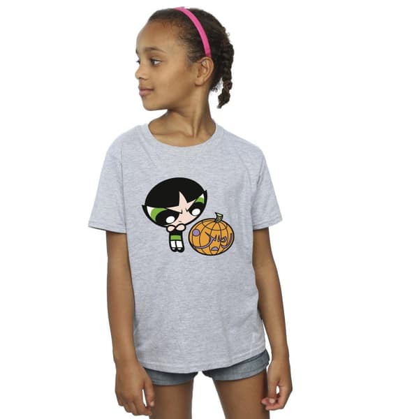 The Powerpuff Girls Girls Buttercup Pumpkin T-shirt i bomull