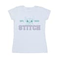 Miniatyrbild 1 av 3: Disney Dam/Tjej Lilo And Stitch Collegial Pastellfärgad Bomulls-T-shirt