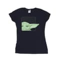 Pikkukuva 1 / 3: Star Wars Womens/Ladies The Mandalorian Grogu Box Cotton T-Shirt