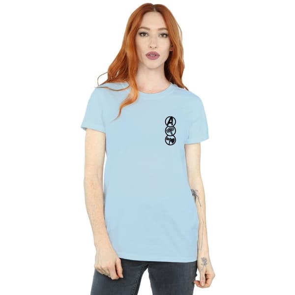 Marvel Dam / Dam Thor Love And Thunder Ikoner Bomull Boyfriend T-shirt