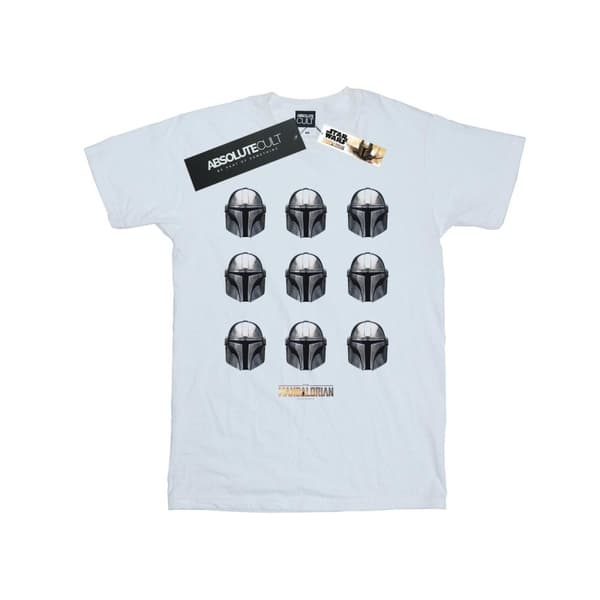 Star Wars T-shirt med hjälmmönster från The Mandalorian för pojkar