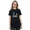Pikkukuva 2 / 3: Disney Womens/Ladies Lady And The Tramp Spaghetti Slurp Cotton Boyfriend T-Shirt