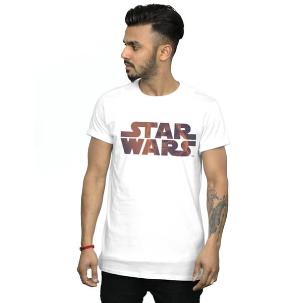 Star Wars Mens Chewbacca Logo T-Shirt