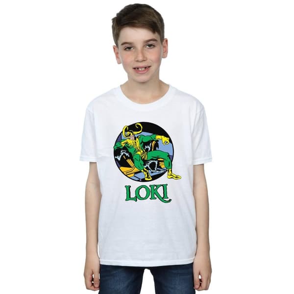 Marvel Boys Loki Throne T-Shirt
