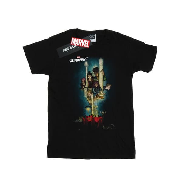 Marvel Girls Runaways Poster Cotton T-Shirt