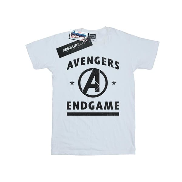 Marvel Womens/Ladies Avengers Endgame Varsity Cotton Boyfriend T-Shirt
