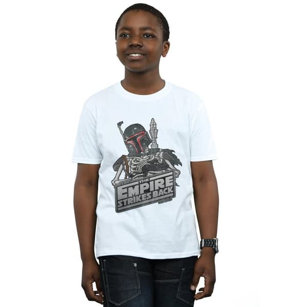 Star Wars Pojkar - Boba Fett Skeleton T-shirt