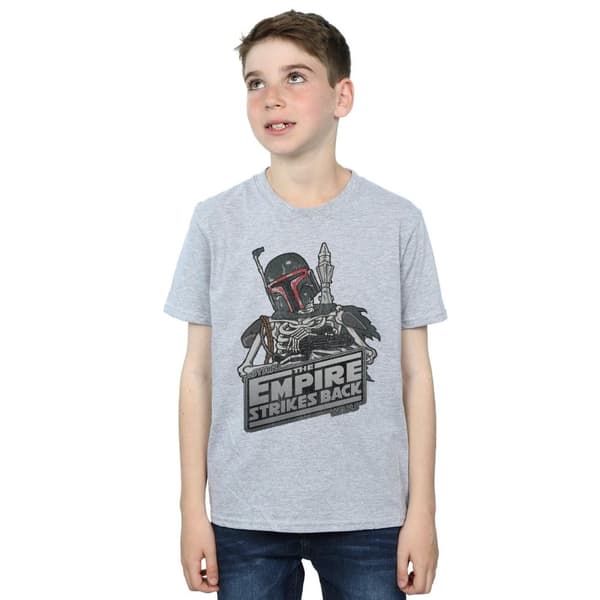 Star Wars Pojkar - Boba Fett Skeleton T-shirt