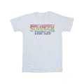 Miniatyrbillede 1 af 3: Netflix Girls Stranger Things Rainbow Dot Logo Cotton T-Shirt