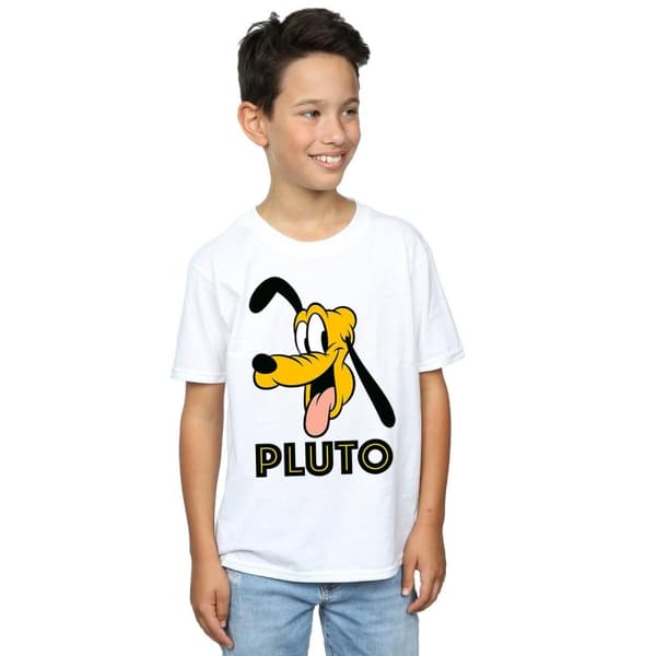 Disney T-shirt med Pluto-ansikte för pojkar