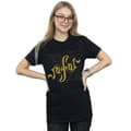 Miniatyrbild 2 av 3: Disney Dam / Dam Aladdin Movie Jafar Orm Logo Bomull Boyfriend T-shirt