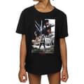 Miniatyrbillede 3 af 5: Star Wars Girls The Last Jedi Character Poster Cotton T-Shirt