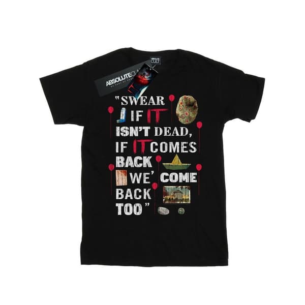 It Chapter 2 Womens/Ladies Come Back Too Cotton Boyfriend T-Shirt