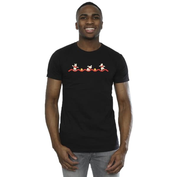 Disney Mens Winnie The Pooh Hunny Line T-shirt