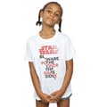 Miniatyrbillede 2 af 5: Star Wars Girls The Last Jedi Power Of The Dark Side Cotton T-Shirt