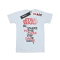 Miniatyrbillede 1 af 5: Star Wars Girls The Last Jedi Power Of The Dark Side Cotton T-Shirt