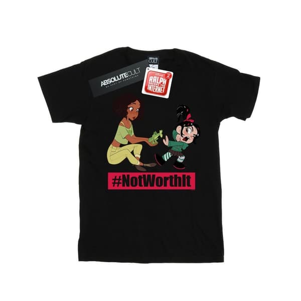 Disney Girls Wreck It Ralph Tiana And Vanellope Cotton T-Shirt