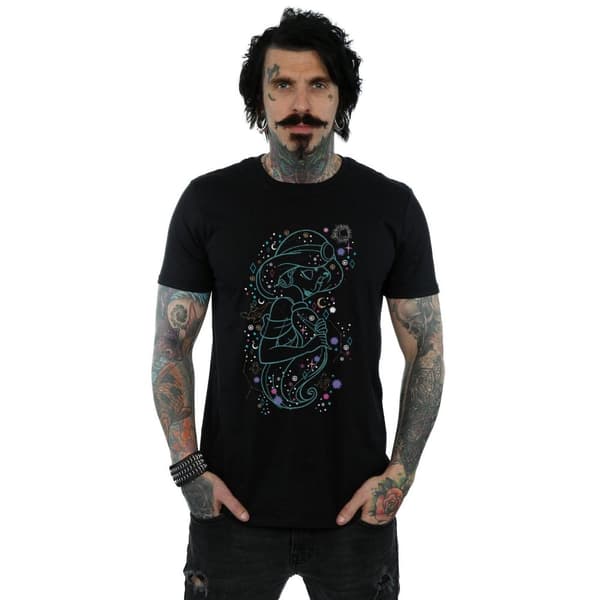 Disney Mens Aladdin Princess Jasmine Written In The Stars T-Shirt