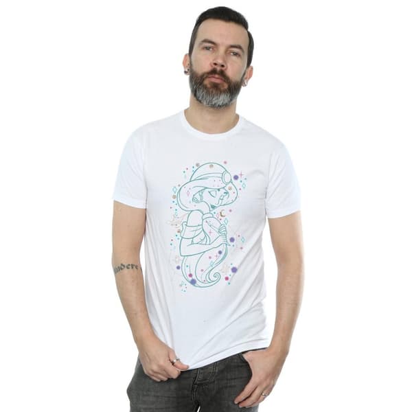 Disney Mens Aladdin Princess Jasmine Written In The Stars T-Shirt