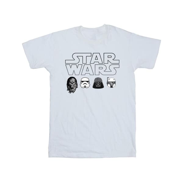 Star Wars Boys Character Heads T-Shirt