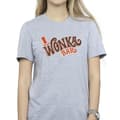 Miniatyrbild 3 av 4: Willy Wonka Dam/dam Bar Logo Boyfriend T-shirt i bomull
