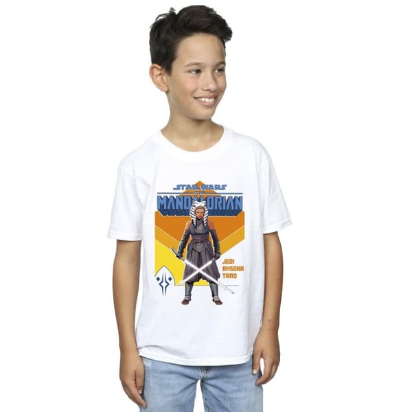 Star Wars Boys The Mandalorian Jedi Ahsoka Tano T-Shirt