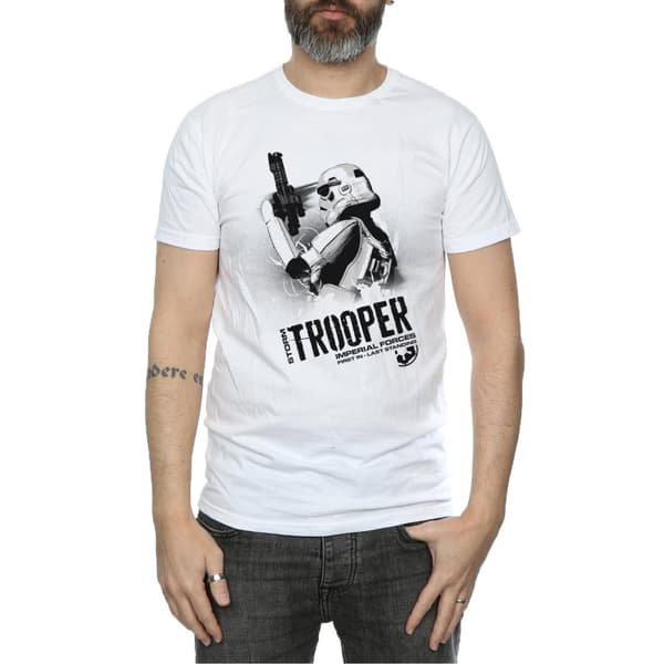 Star Wars Mens Stormtrooper Imperial Forces T-Shirt