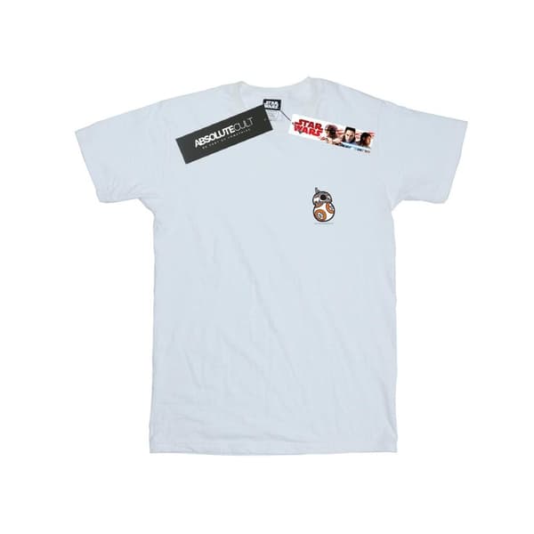 Star Wars Girls The Force Awakens BB-8 Chest Print Cotton T-Shirt