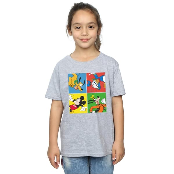 Disney T-shirt i bomull med Musse Piggs vänner för flickor