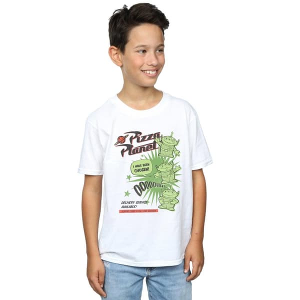 Disney Boys Toy Story 4 Pizza Planet Little Green Men T-Shirt