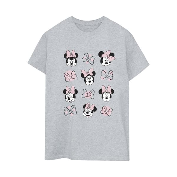 Disney Dam/Lady Minnie Mouse - Boyfriend-t-shirt i bomull med flera färger
