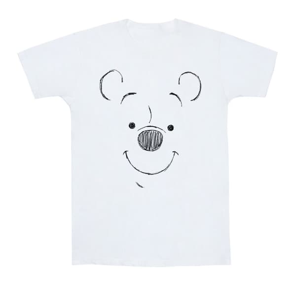 Disney Mens Winnie The Pooh Winnie The Pooh Face T-shirt