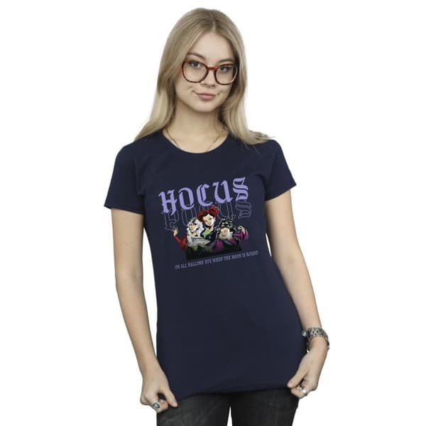 Disney Hocus Pocus Hallows Eve - bomulls-T-shirt för kvinnor/damer