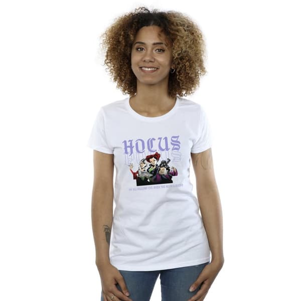 Disney Hocus Pocus Hallows Eve - bomulls-T-shirt för kvinnor/damer