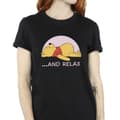 Miniatyrbild 3 av 4: Disney Dam/Tjej Winnie The Pooh Relax Boyfriend T-shirt i bomull