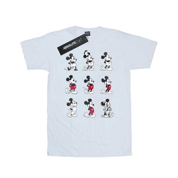 Disney Mens Mickey Mouse Evolution T-Shirt