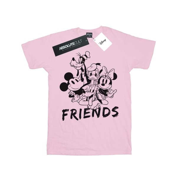 Disney Dam/Tjej - Musse Pigg och hans vänner - Boyfriend-t-shirt i bomull